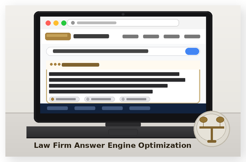 law firm answer engine optimization