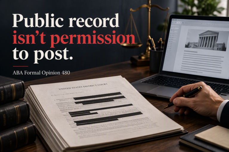 Law Firm Blog Rules: What Makes Attorney Content Worth Reading and Safe to Publish